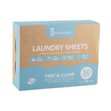 Free & Clear Laundry Detergent Sheets, 50 Sheets