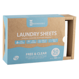 Free & Clear Laundry Detergent Sheets, 50 Sheets